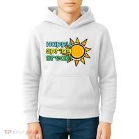 Happy Spring Break Sun Kids Hoodie thumb 4