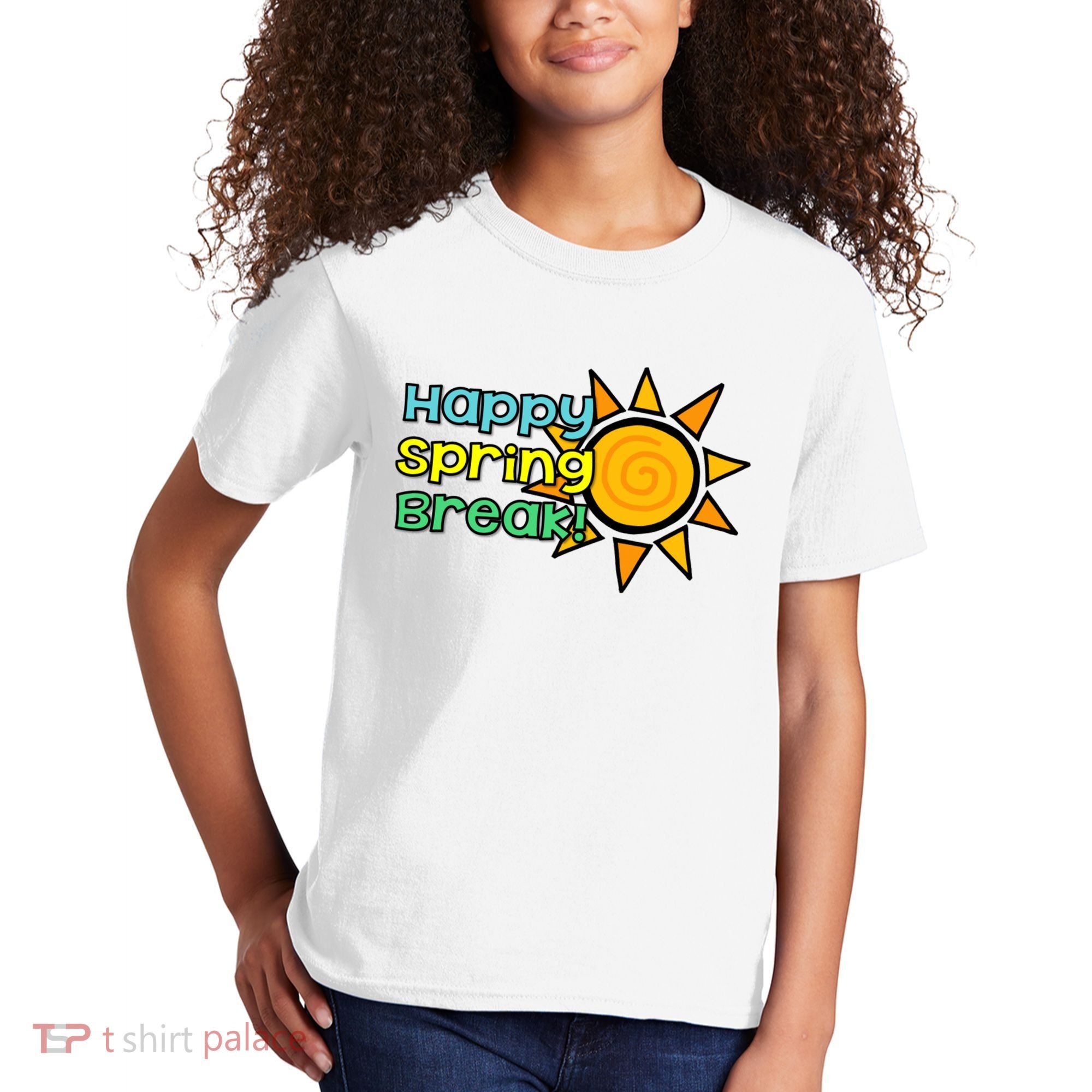 Happy Spring Break Sun Kids T-Shirt