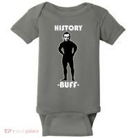 History Buff Abraham Lincoln Baby Bodysuit thumb 0