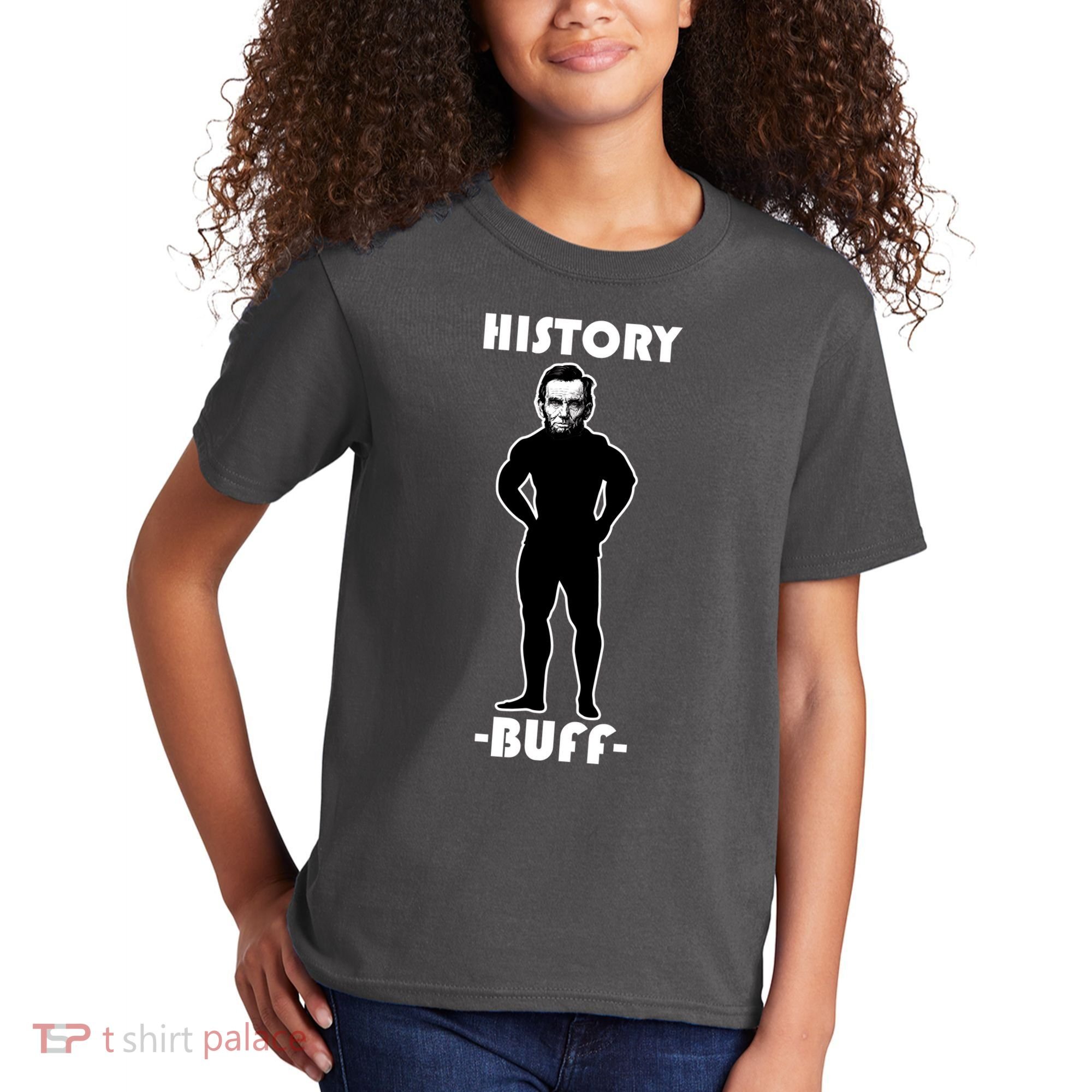History Buff Abraham Lincoln Kids T-Shirt