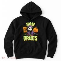 Halloween Say Boo To Drugs Hoodie thumb 0
