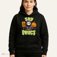Halloween Say Boo To Drugs Hoodie thumb 5