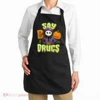 Halloween Say Boo To Drugs Apron thumb 2