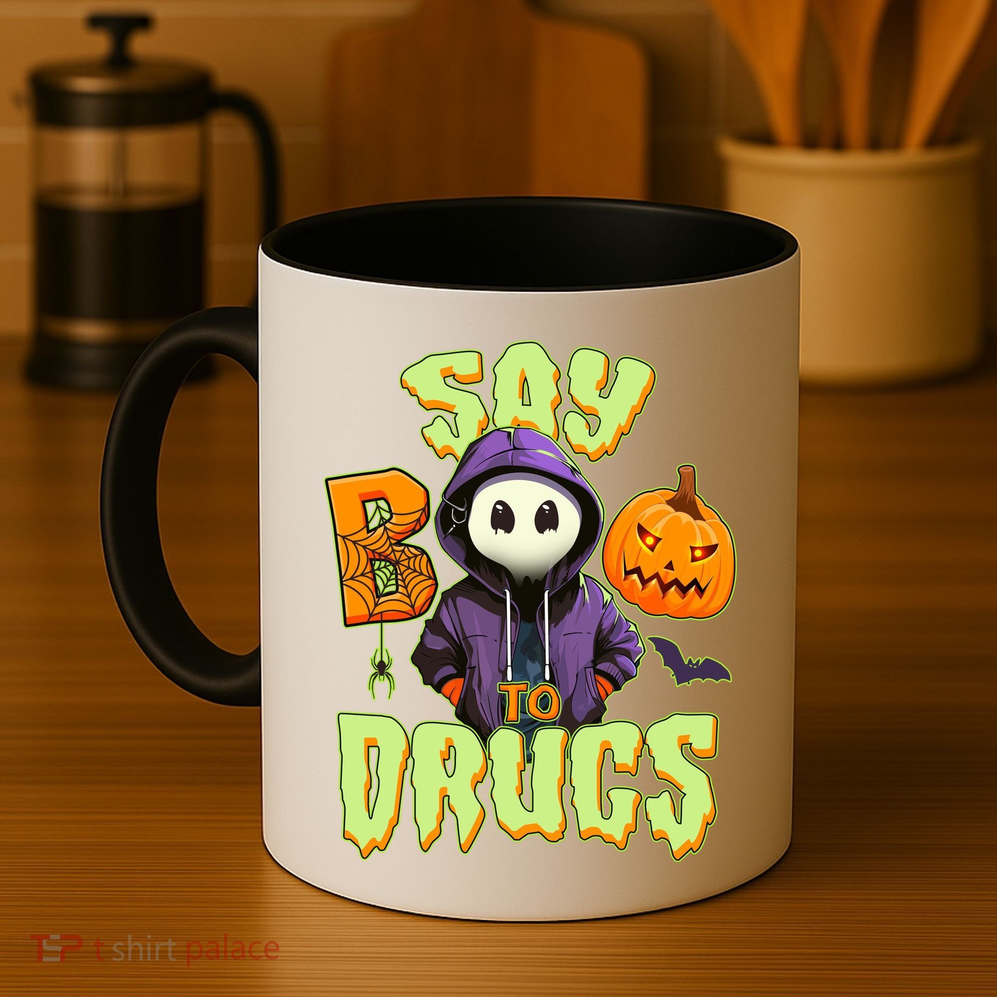 Halloween Say Boo To Drugs Coffee Mug