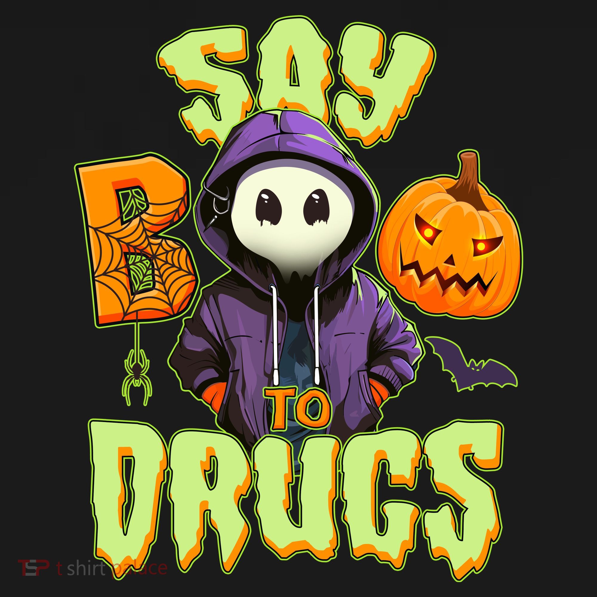 Halloween Say Boo To Drugs Women's Hoodie