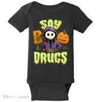 Halloween Say Boo To Drugs Baby Bodysuit thumb 0