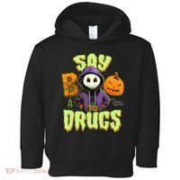 Halloween Say Boo To Drugs Toddler Hoodie thumb 0