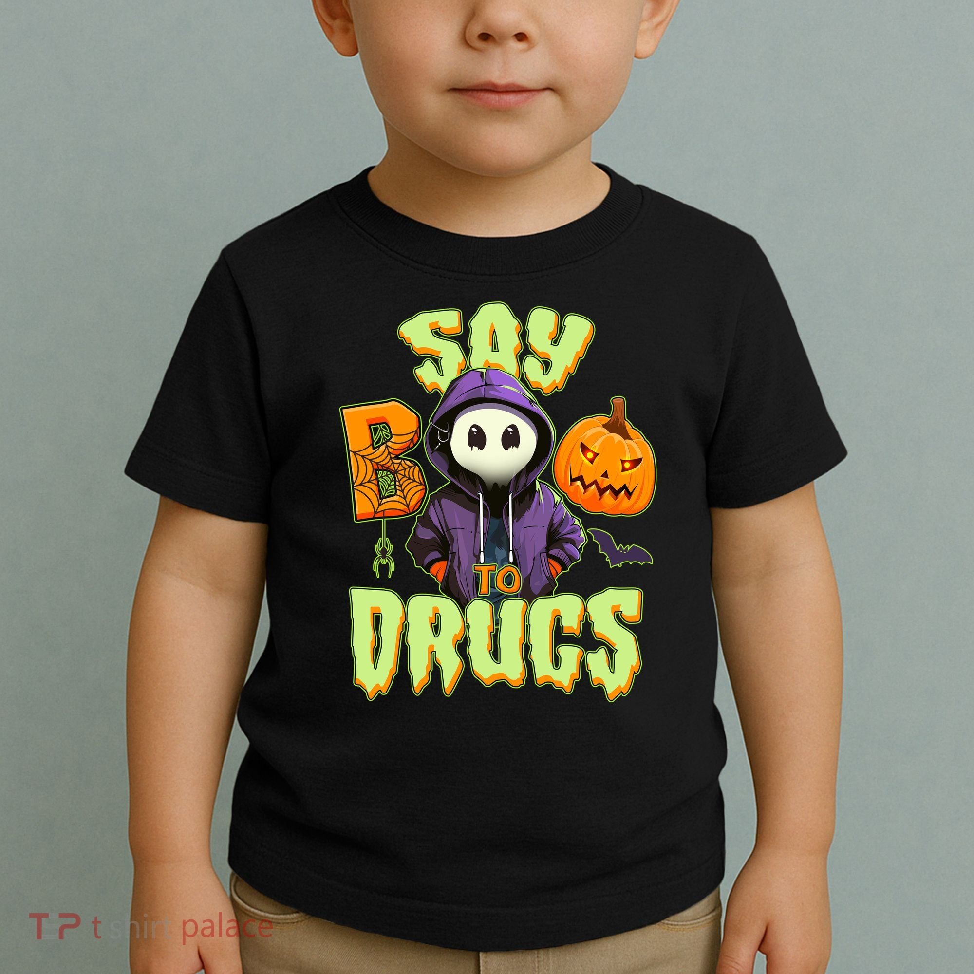 Halloween Say Boo To Drugs Toddler T-Shirt