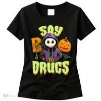 Halloween Say Boo To Drugs Women's T-Shirt thumb 0