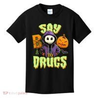 Halloween Say Boo To Drugs Kids T-Shirt thumb 0