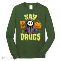 Halloween Say Boo To Drugs Long Sleeve Shirt thumb 0