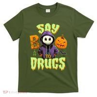 Halloween Say Boo To Drugs T-Shirt thumb 0