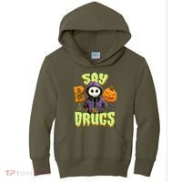 Halloween Say Boo To Drugs Kids Hoodie thumb 0