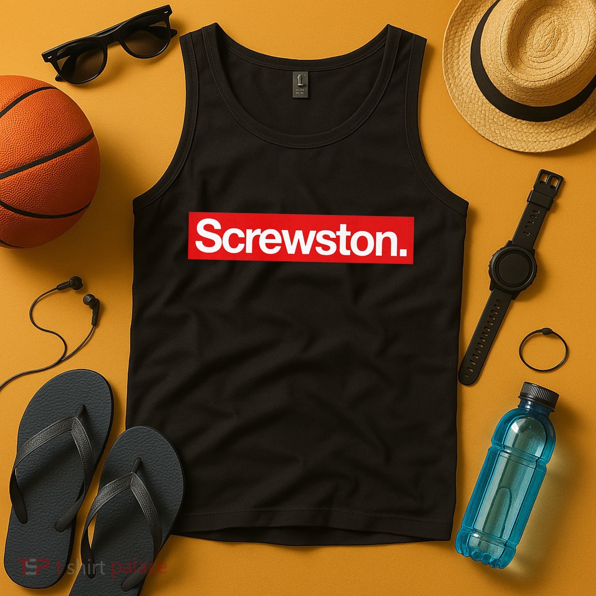Houston Screwston Box Tank Top