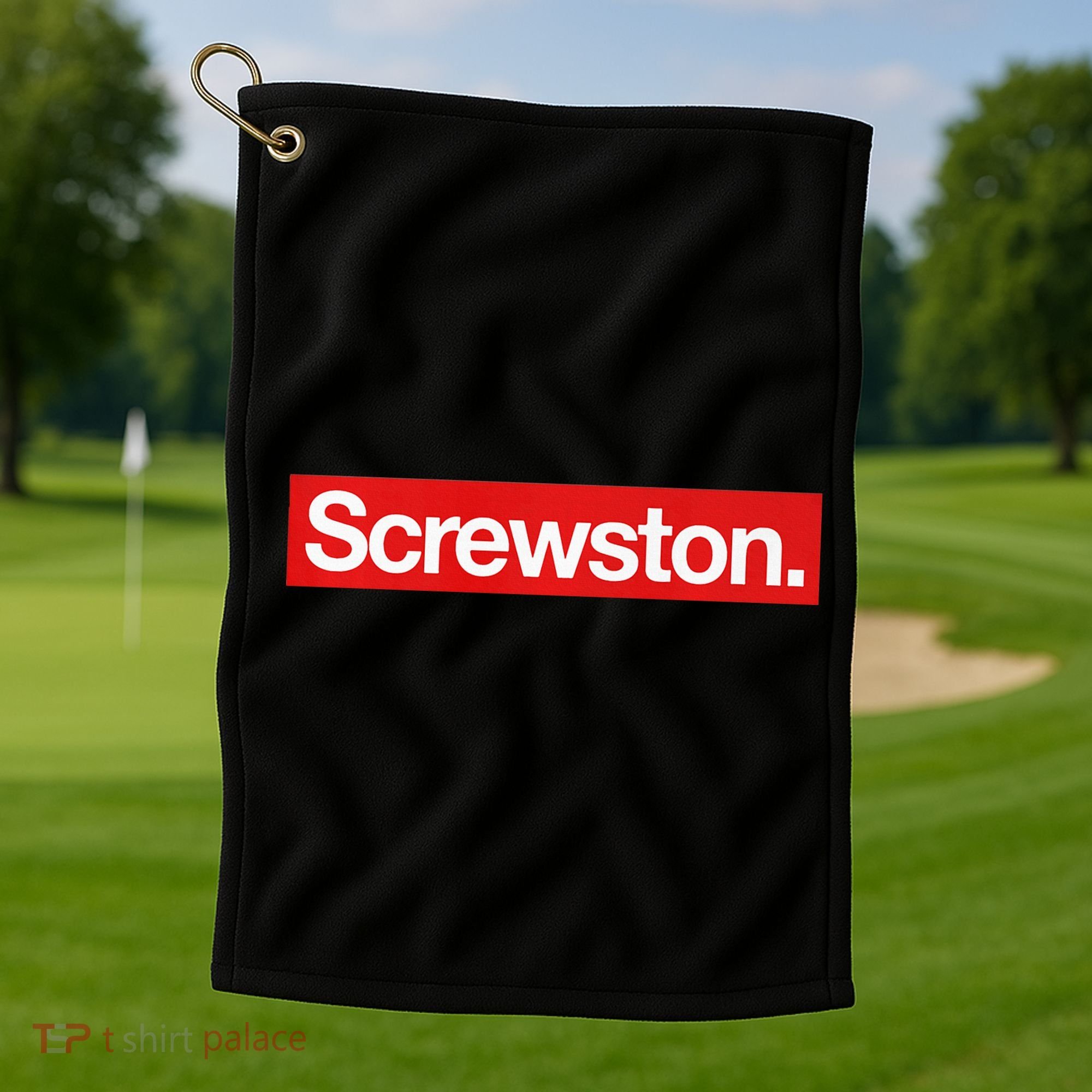 Houston Screwston Box Golf Towel