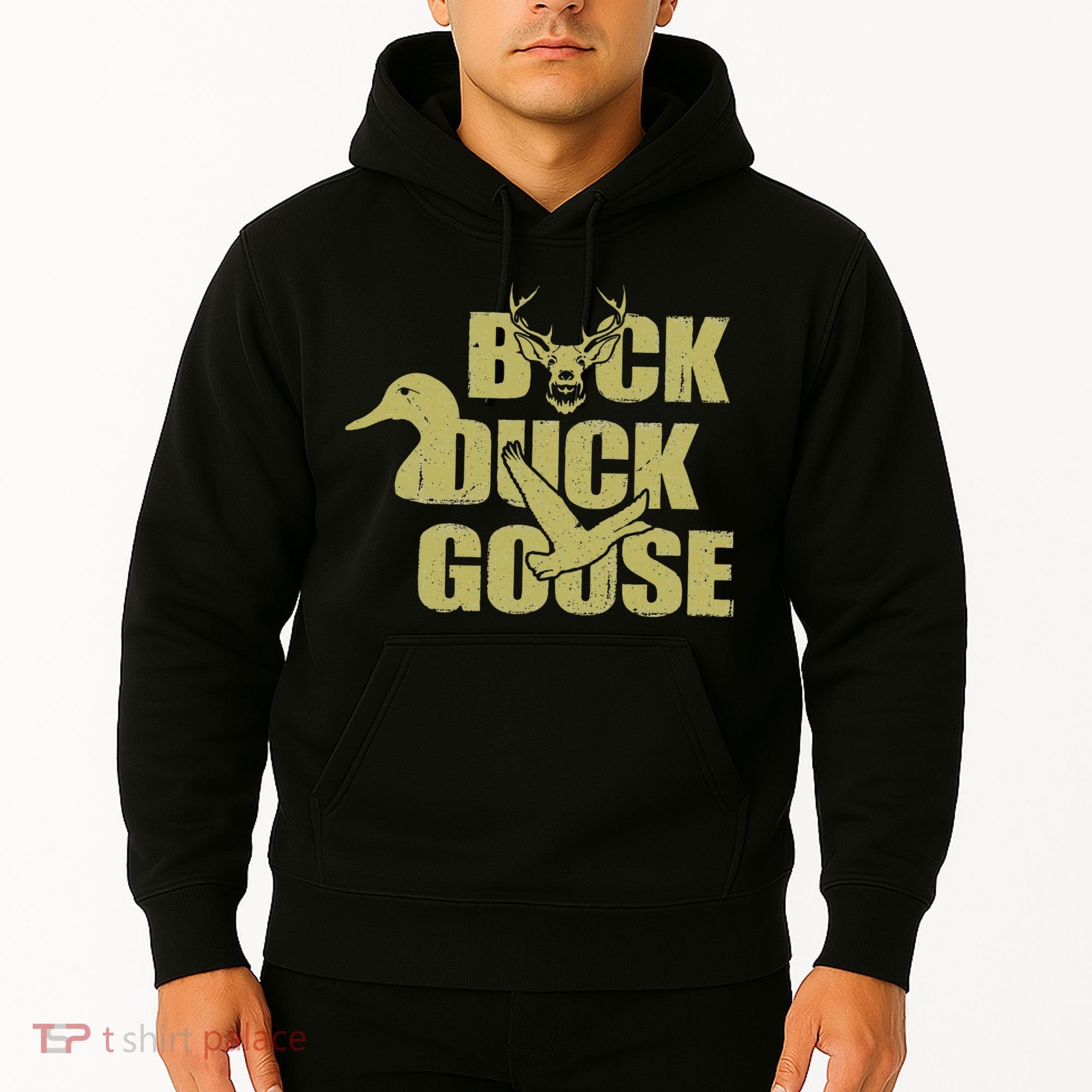 Hunting Season Buck Duck Goose Big Game Duck Hoodie