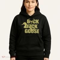 Hunting Season Buck Duck Goose Big Game Duck Hoodie thumb 5