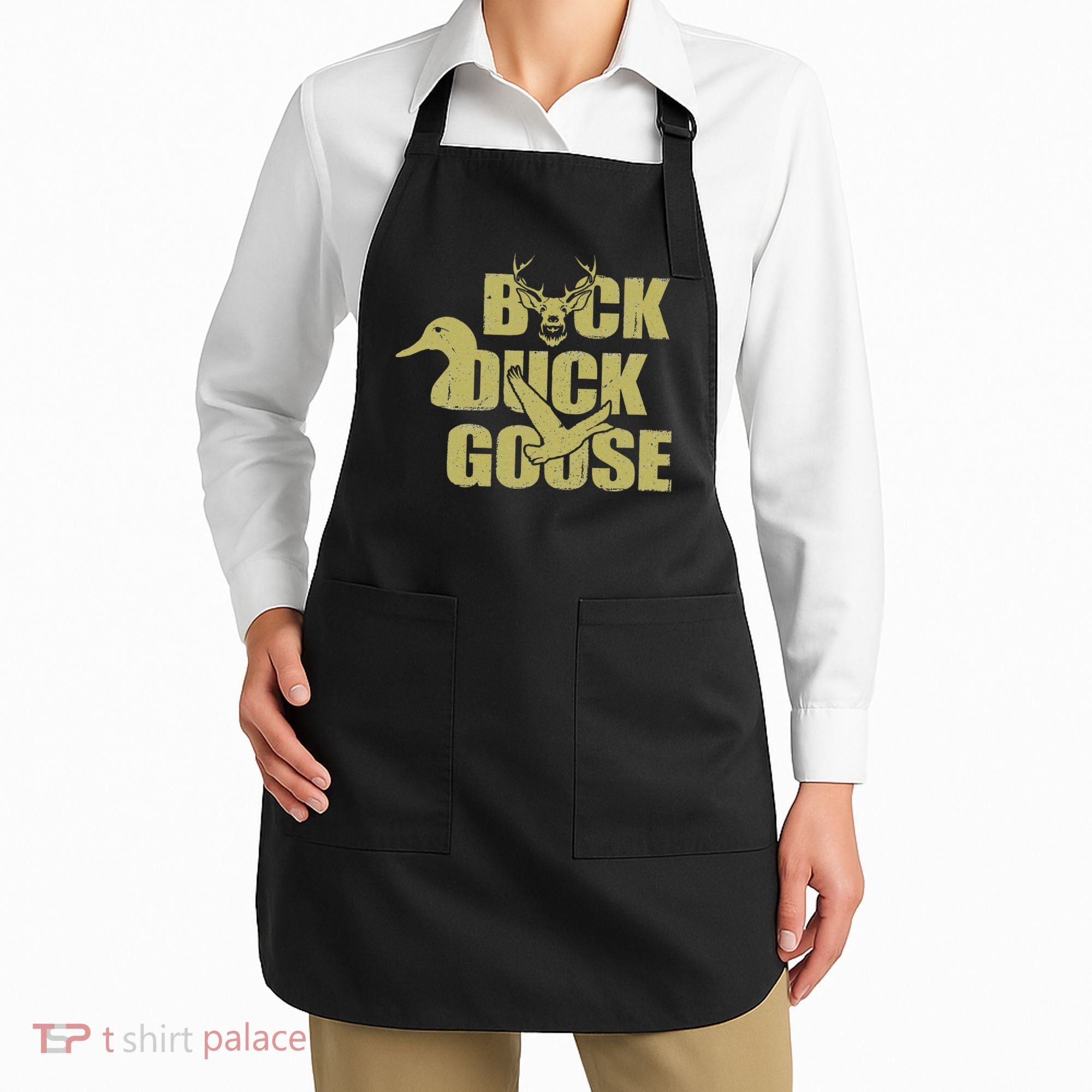 Hunting Season Buck Duck Goose Big Game Duck Apron
