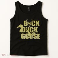 Hunting Season Buck Duck Goose Big Game Duck Tank Top thumb 2