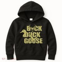 Hunting Season Buck Duck Goose Big Game Duck Kids Hoodie thumb 0