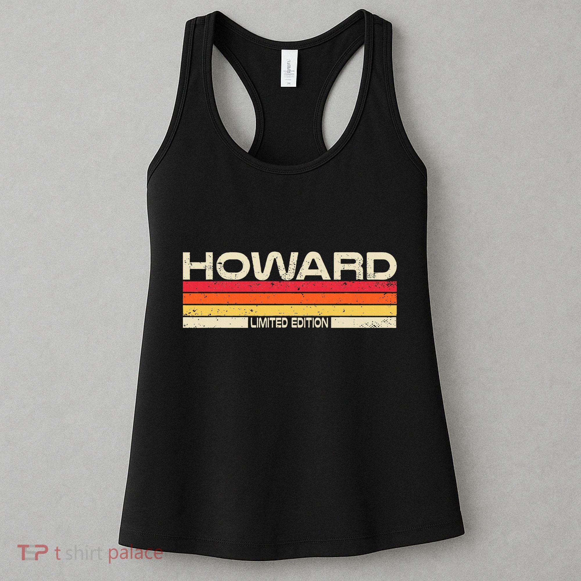 Howard Surname Birthday Family Reunion 80s 90s Sunset Women's Tank Top