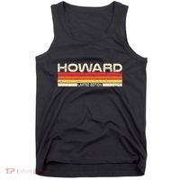 Howard Surname Birthday Family Reunion 80s 90s Sunset Tank Top thumb 0