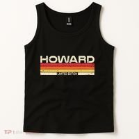 Howard Surname Birthday Family Reunion 80s 90s Sunset Tank Top thumb 2