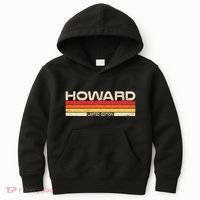 Howard Surname Birthday Family Reunion 80s 90s Sunset Kids Hoodie thumb 0