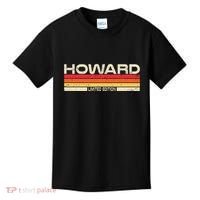 Howard Surname Birthday Family Reunion 80s 90s Sunset Kids T-Shirt thumb 0