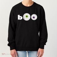 Halloween Scary Boo Eyes Women's Sweatshirt thumb 0