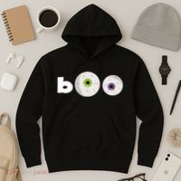 Halloween Scary Boo Eyes Hoodie thumb 3