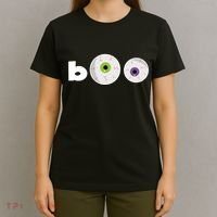 Halloween Scary Boo Eyes T-Shirt thumb 4