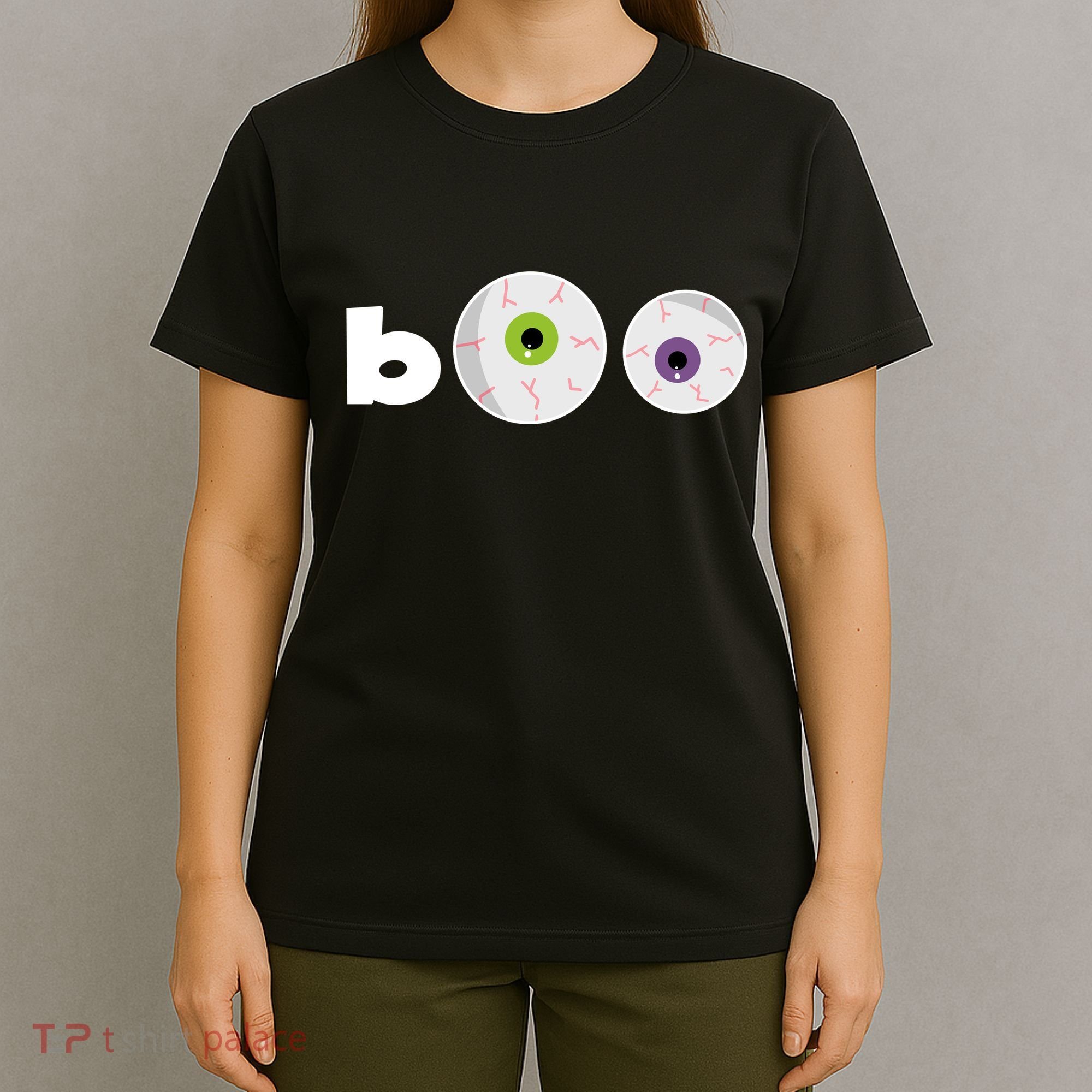 Halloween Scary Boo Eyes T-Shirt