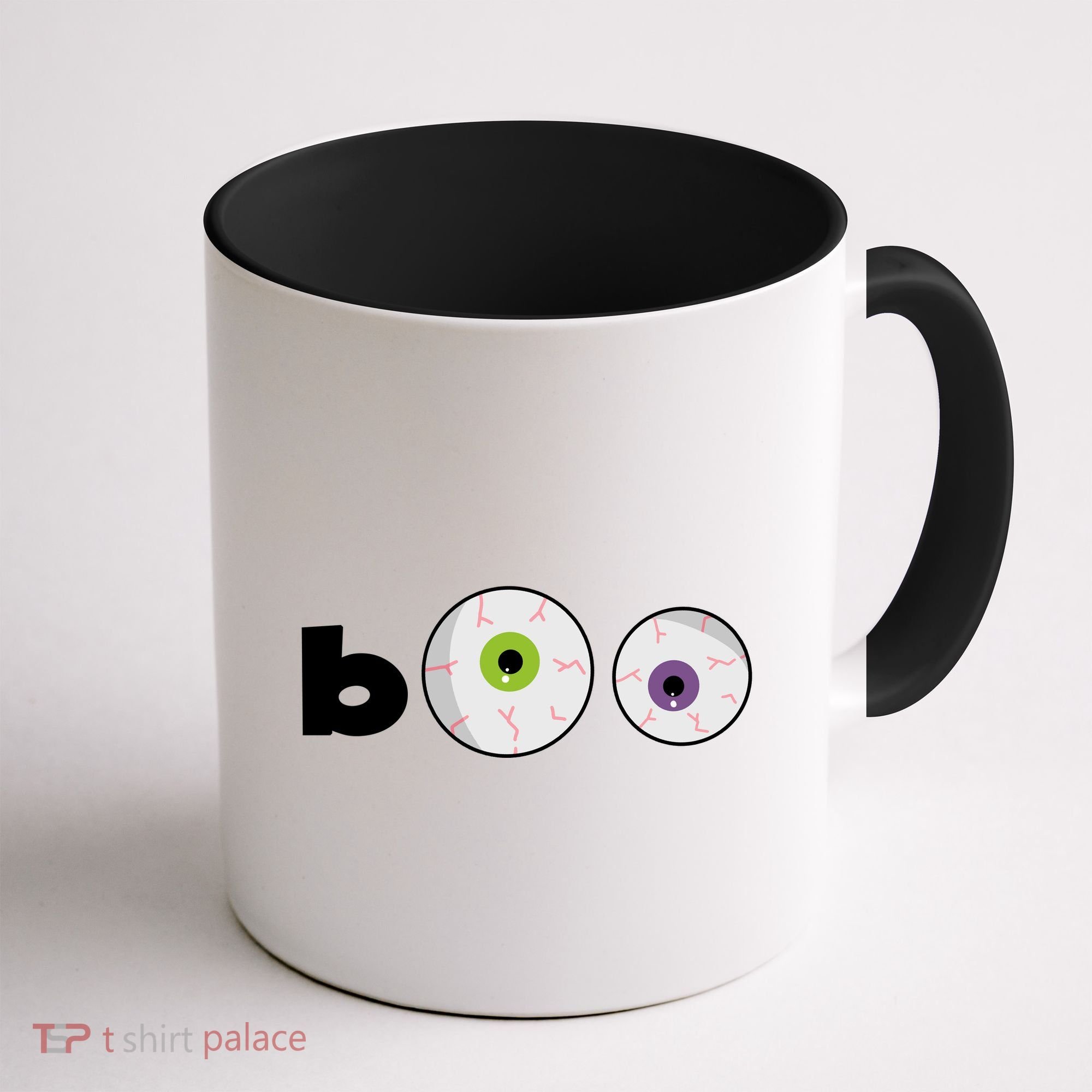 Halloween Scary Boo Eyes Coffee Mug