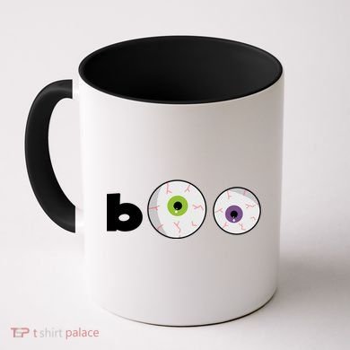 Halloween Scary Boo Eyes Coffee Mug