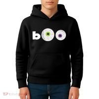 Halloween Scary Boo Eyes Kids Hoodie thumb 4