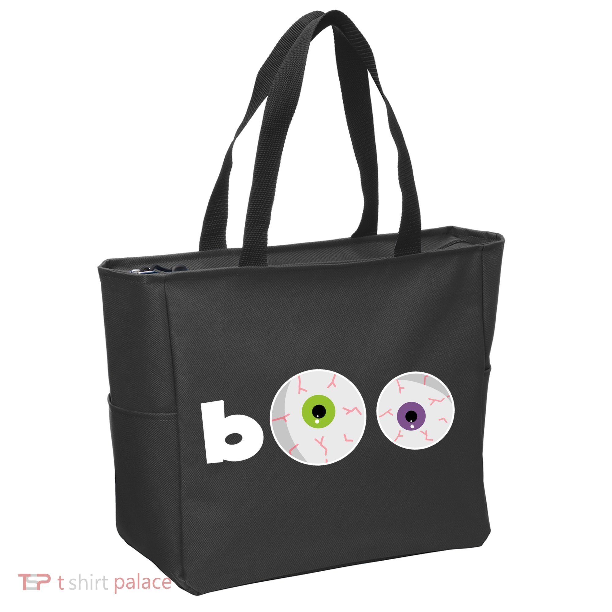 Halloween Scary Boo Eyes Tote Bag