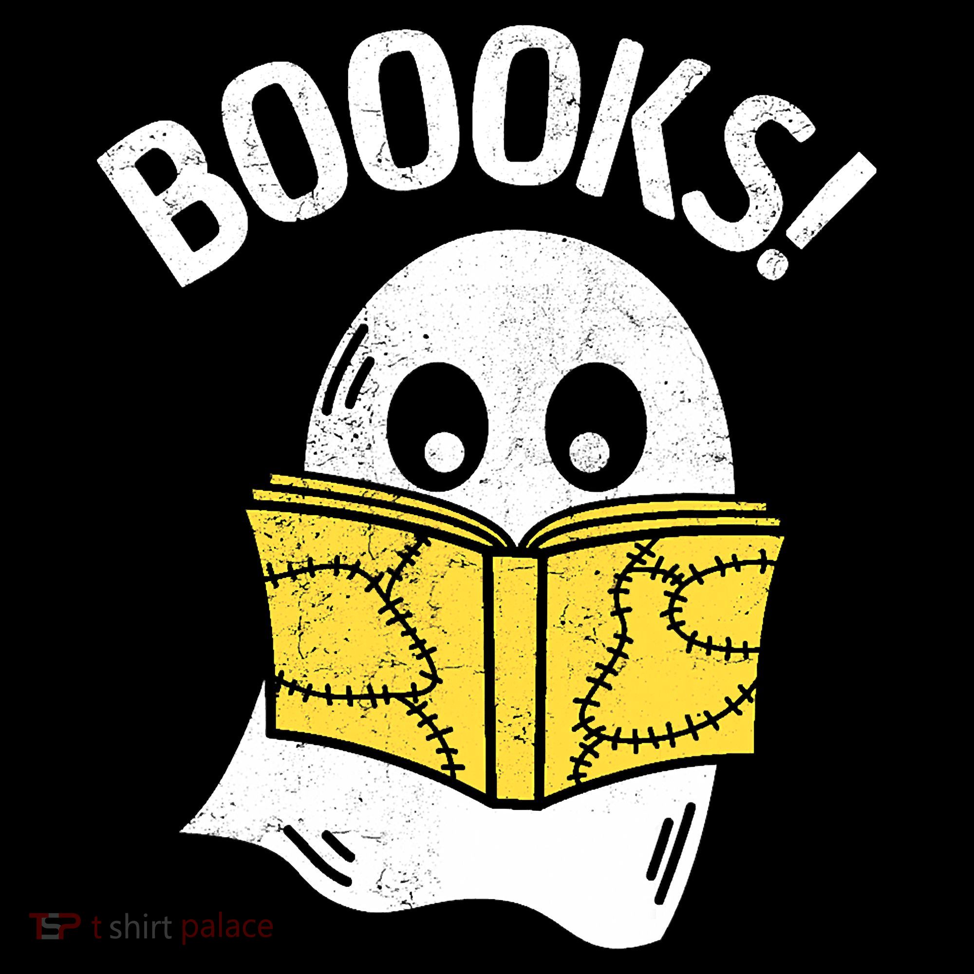 Halloween Saying Boooks Bookworm Ghost Librarian Toddler T-Shirt