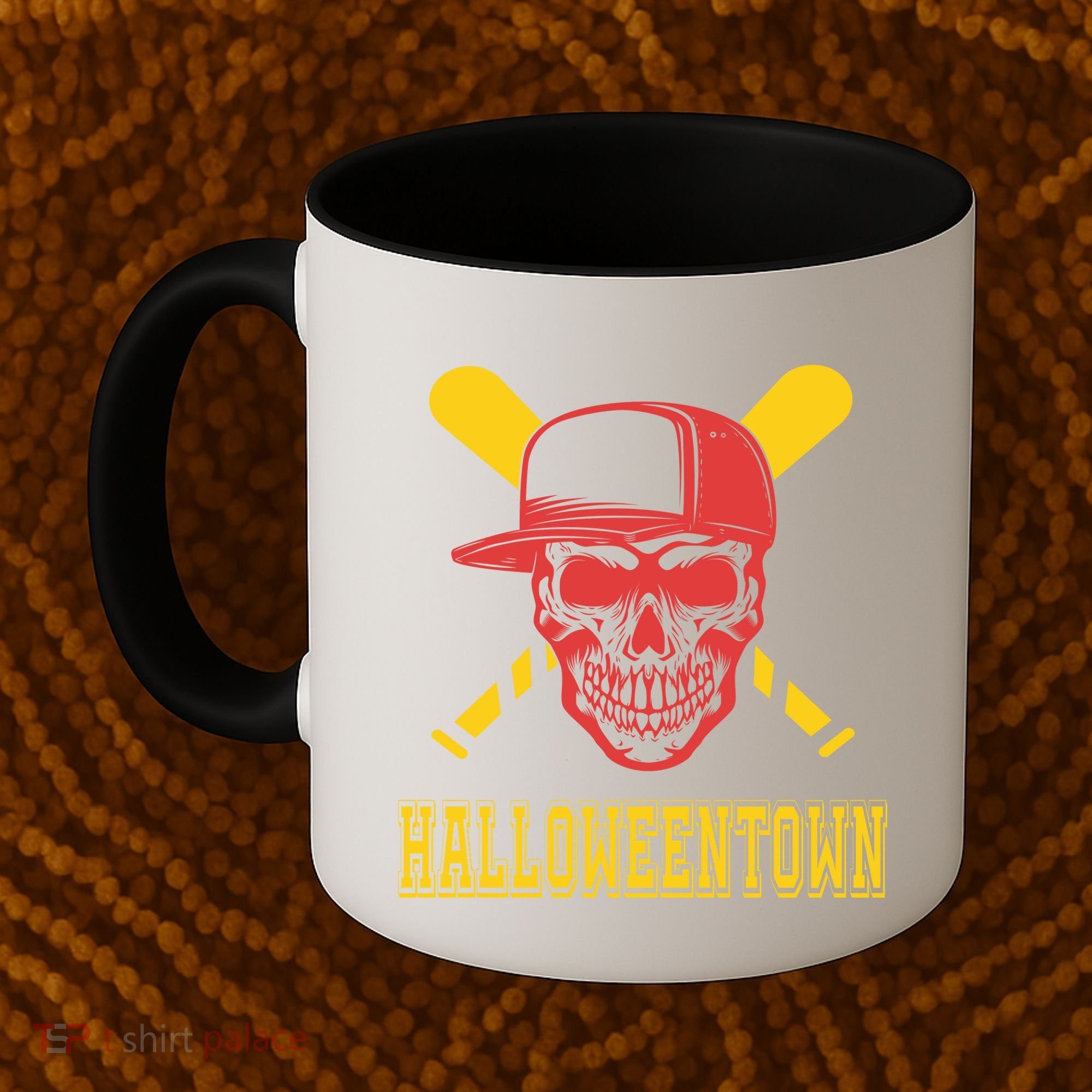 Halloweentown Skeleton Baseball Coffee Mug