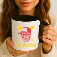 Halloweentown Skeleton Baseball Coffee Mug thumb 3
