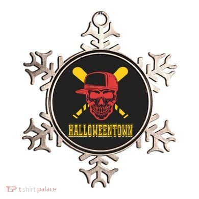 Halloweentown Skeleton Baseball Ornament