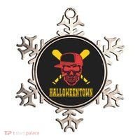 Halloweentown Skeleton Baseball Ornament thumb 0