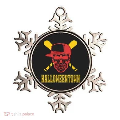 Halloweentown Skeleton Baseball Ornament