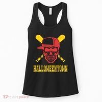 Halloweentown Skeleton Baseball Women's Tank Top thumb 0