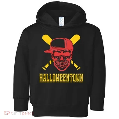 Halloweentown Skeleton Baseball Toddler Hoodie