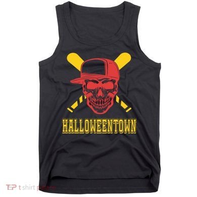 Halloweentown Skeleton Baseball Tank Top