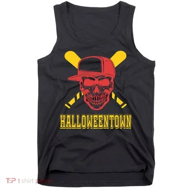 Halloweentown Skeleton Baseball Tank Top
