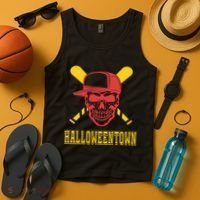 Halloweentown Skeleton Baseball Tank Top thumb 4
