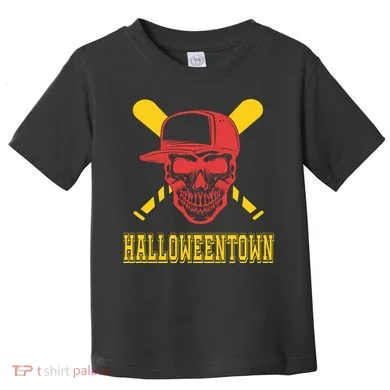Halloweentown Skeleton Baseball Toddler T-Shirt