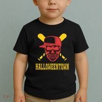 Halloweentown Skeleton Baseball Toddler T-Shirt thumb 2